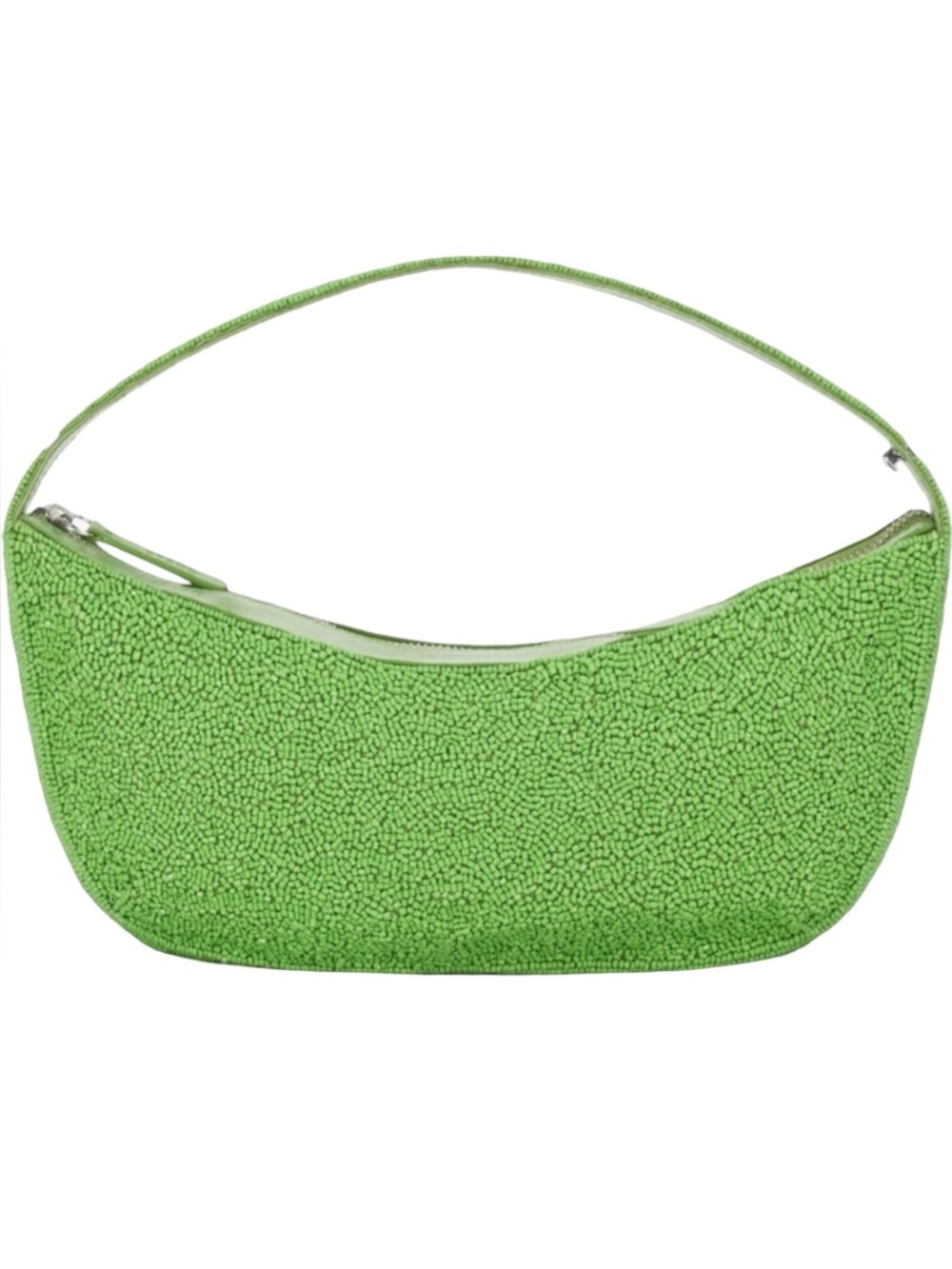 STAUD Demy Convertible Beaded Shoulder Bag Meadow Green NWT